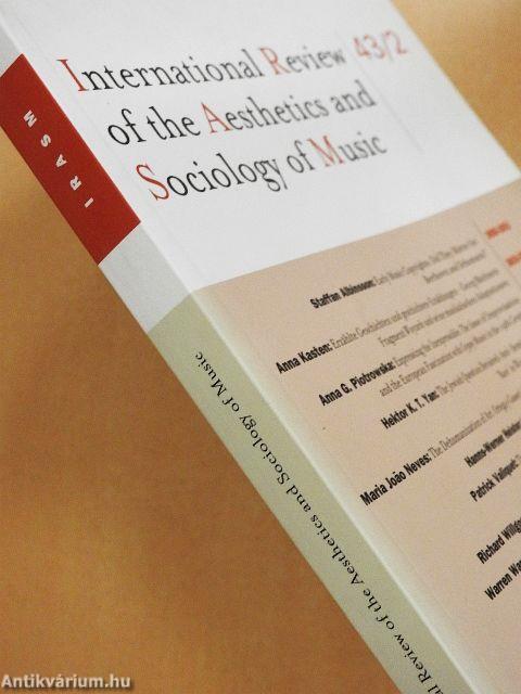 International Review of the Aesthetics and Sociology of Music - December 2012