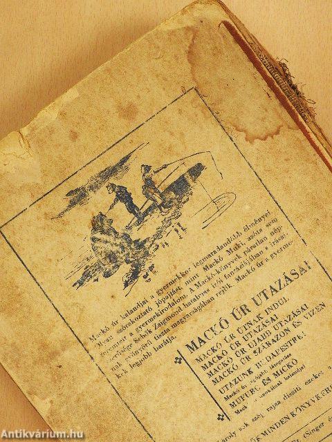 Mackó úr szárazon és vizen (rossz állapotú)