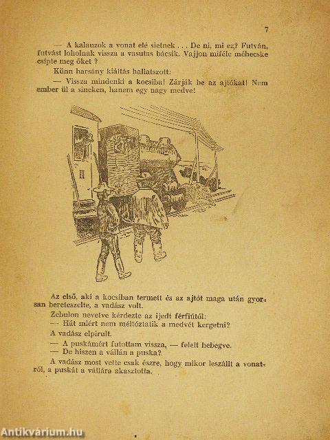 Mackó úr szárazon és vizen (rossz állapotú)