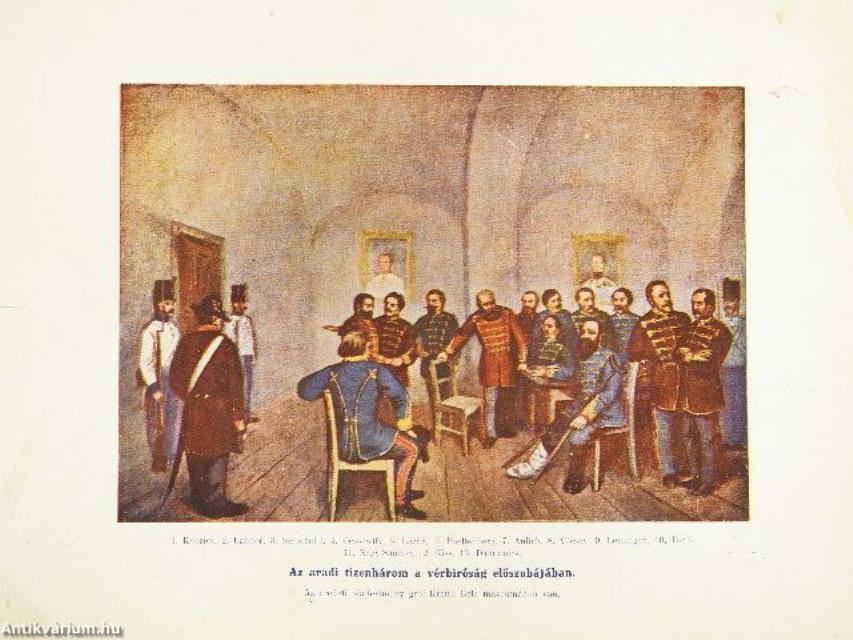 Magyar vértanuk könyve (rossz állapotú)