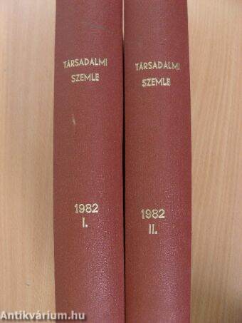 Társadalmi Szemle 1982. január-december I-II.