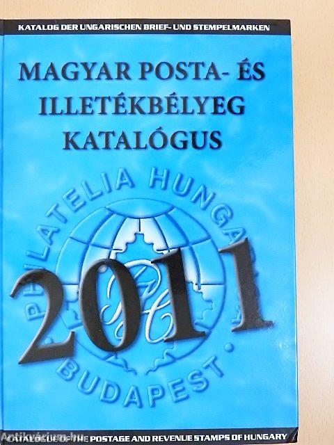 Magyar posta- és illetékbélyeg katalógus 2011 - CD-vel