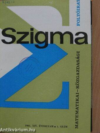 Szigma 1981/1-4.