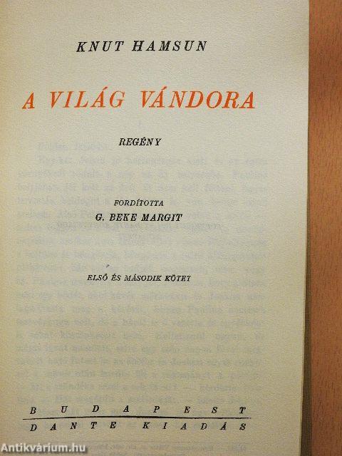 A világ vándora I-II.