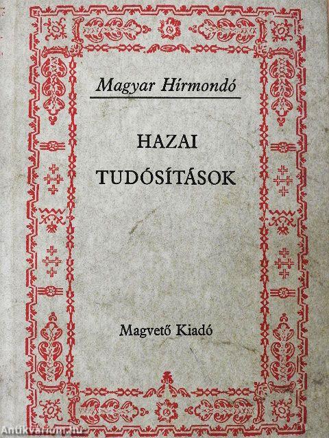 Hazai tudósítások