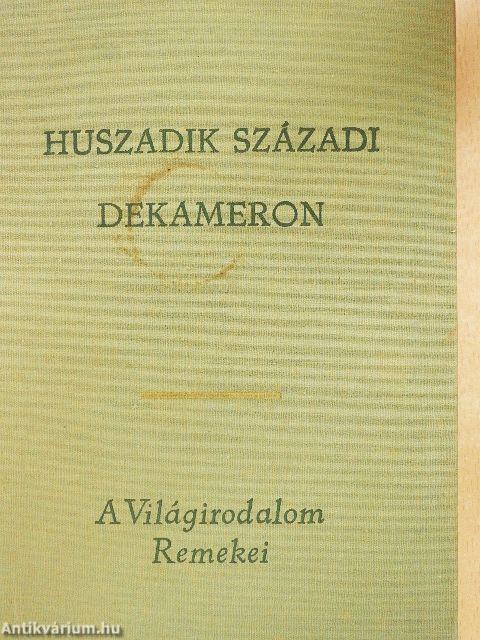 Huszadik századi Dekameron I-II.