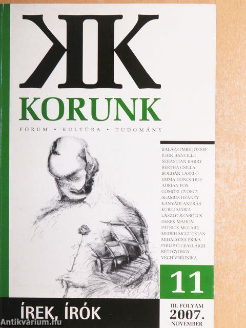 Korunk 2007. november