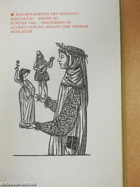 Das Dekameron I-II.