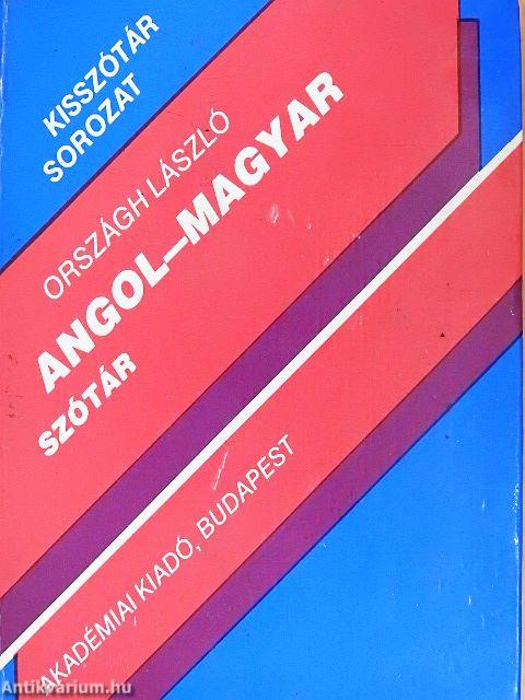 Angol-magyar szótár 