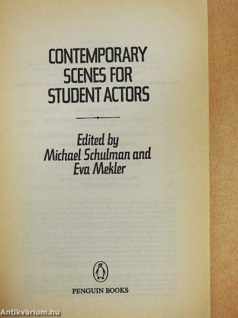 Contemporary Scenes for Student Actors