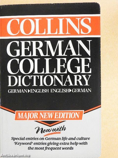 Collins German College Dictionary