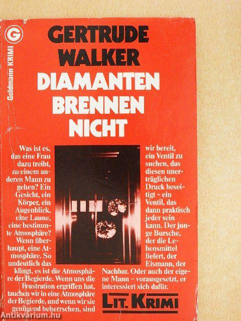 Diamanten brennen nicht