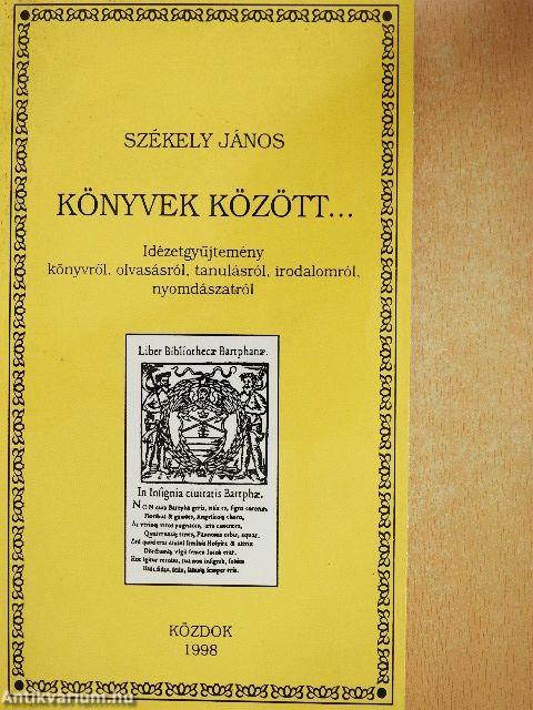 Könyvek között...