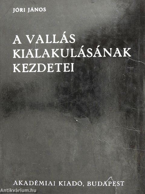 A vallás kialakulásának kezdetei