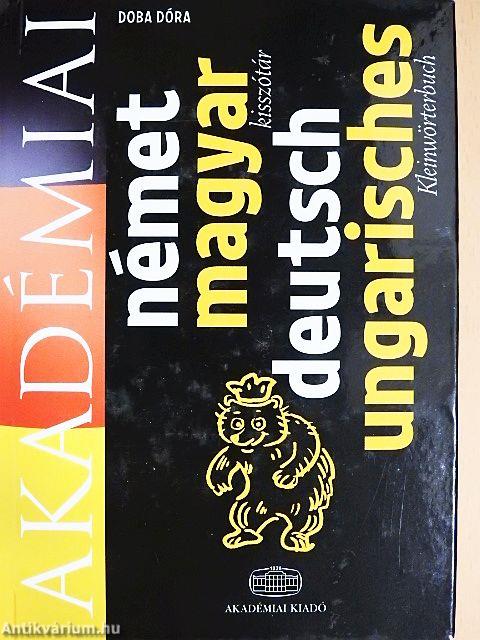 Német-magyar kisszótár