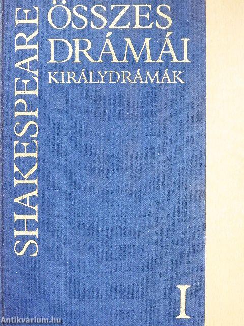 Shakespeare összes drámái I-IV.
