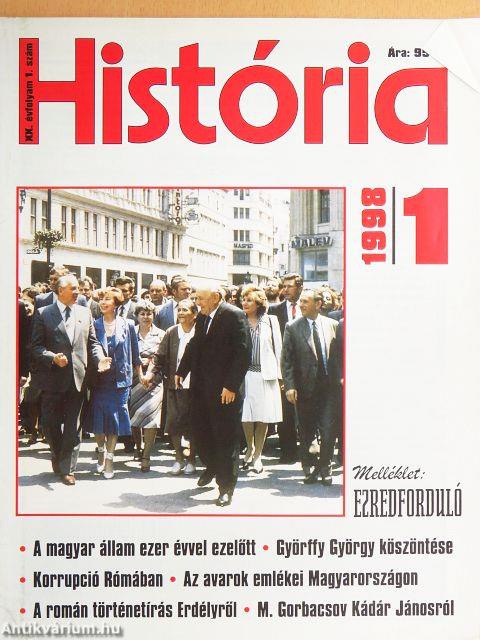 História 1998/1-10. 