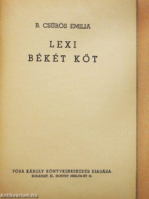 Lexi békét köt