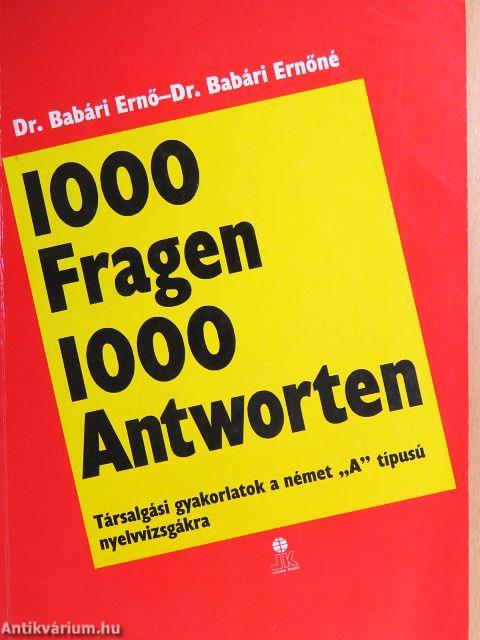 1000 Fragen 1000 Antworten