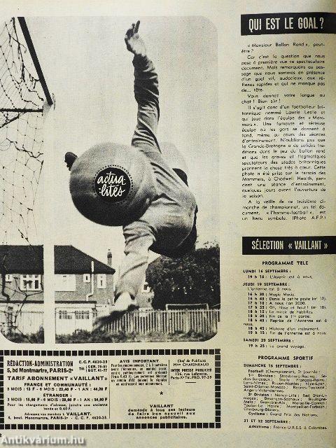 PIF Vaillant 15. Septembre 1963