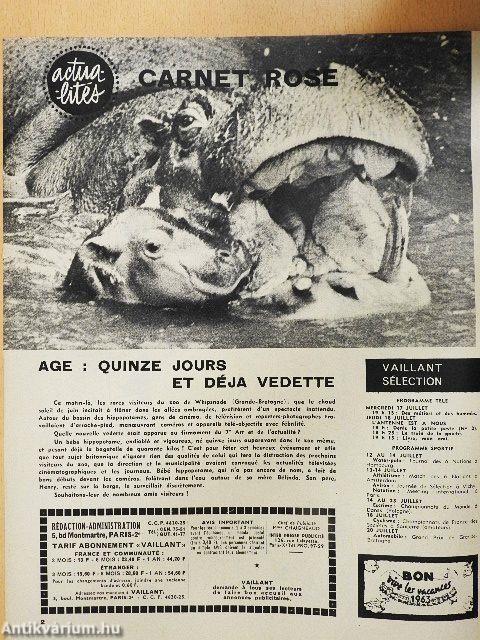 PIF Vaillant 14. Julliet 1963