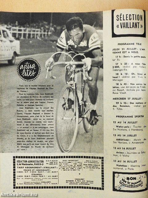 PIF Vaillant 7. Julliet 1963