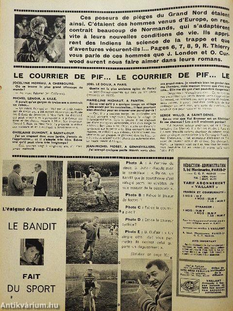 PIF Vaillant 10. Février 1963