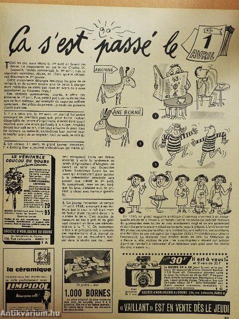 PIF Vaillant 7. Avril 1963