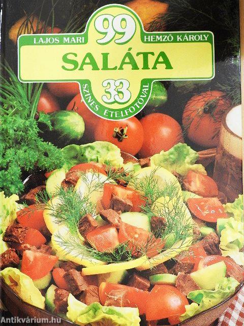 99 saláta 33 színes ételfotóval
