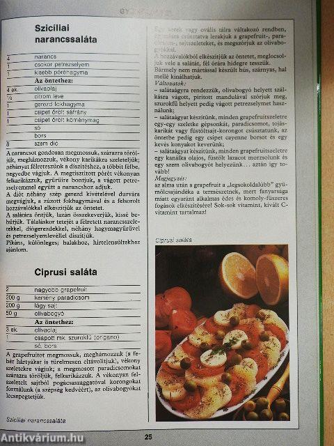 99 saláta 33 színes ételfotóval