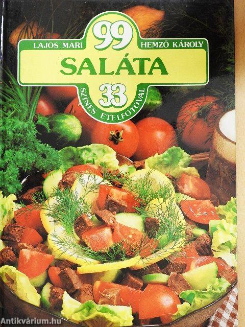 99 saláta 33 színes ételfotóval