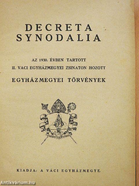 Decreta Synodalia