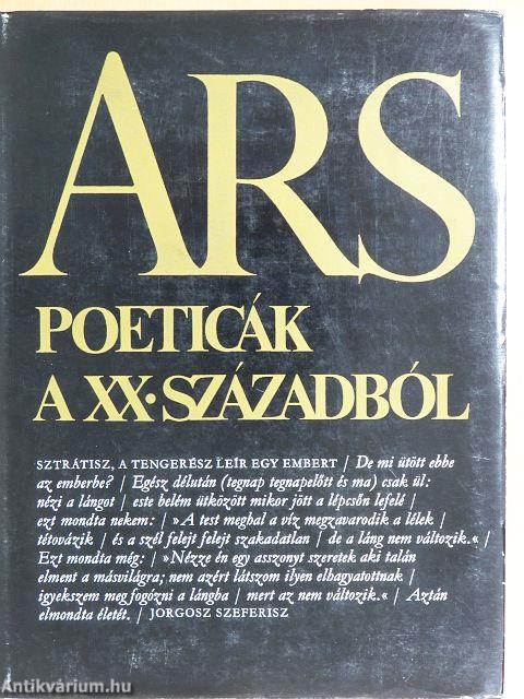 Ars poeticák a XX. századból