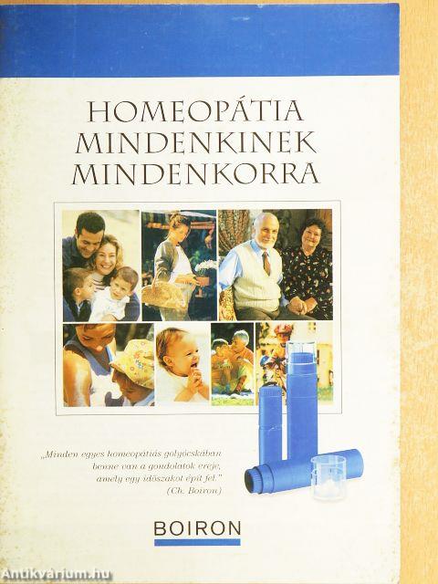 Homeopátia mindenkinek mindenkorra