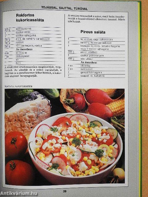 99 saláta 33 színes ételfotóval