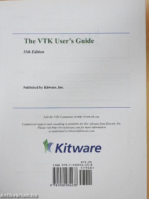 The VTK User's Guide