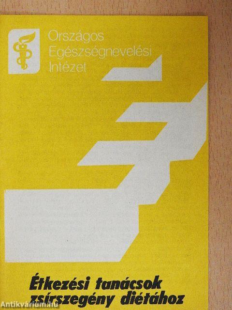 Étkezési tanácsok zsírszegény diétához