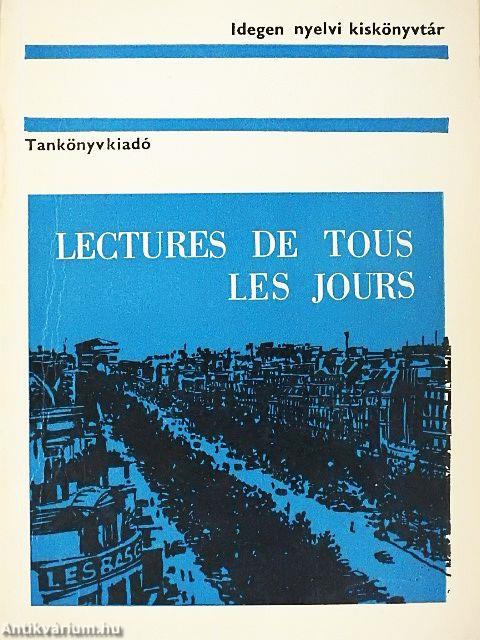 Lectures de tous les jours