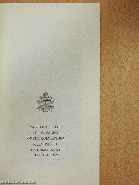 Encyclical Letter Ut Unum Sint of the Holy Father John Paul II on Commitment to Ecumenism