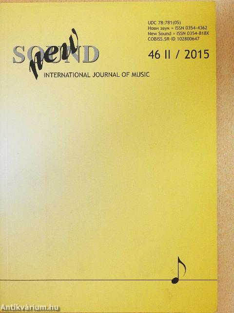 New Sound 46 II/2015