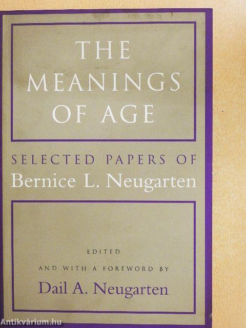 The Meanings of Age