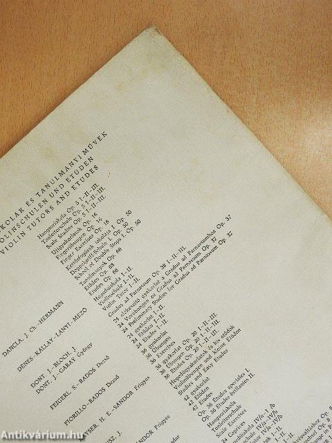 Hegedűmuzsika kezdők számára