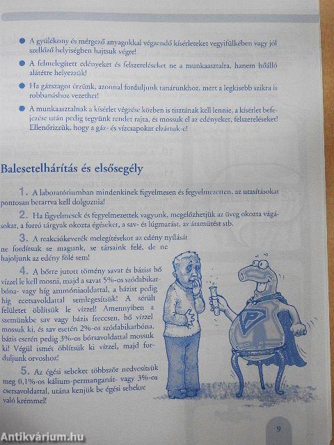 Kémiai feladatok és laboratóriumi gyakorlatok