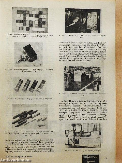 Műanyag és gumi 1986. június