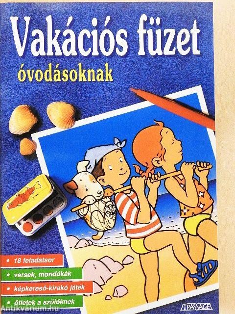 Vakációs füzet óvodásoknak