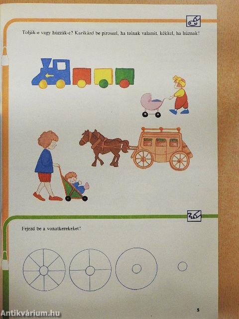 Vakációs füzet óvodásoknak