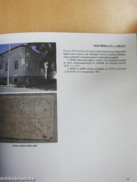 Árvízi emlékek Szegeden