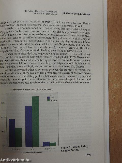 International Review of the Aesthetics and Sociology of Music - December 2010