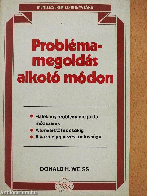 Problémamegoldás alkotó módon