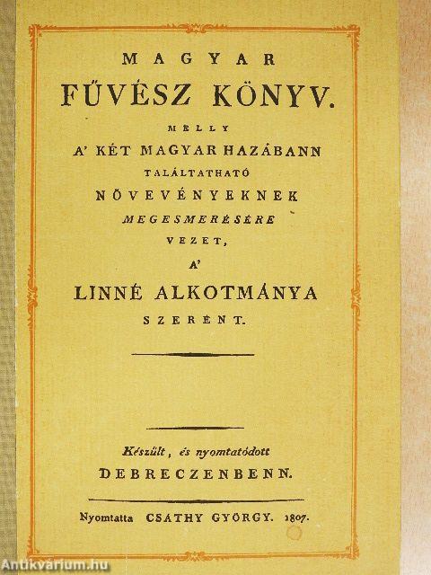 Magyar Fűvész Könyv